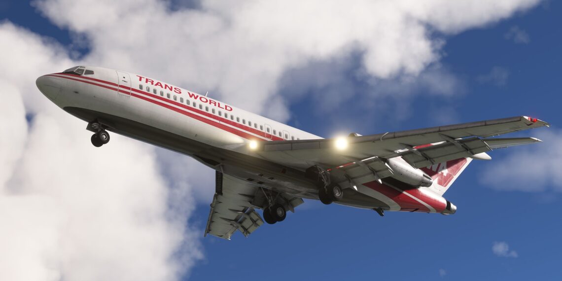 Microsoft Flight Simulator Boeing 727-100