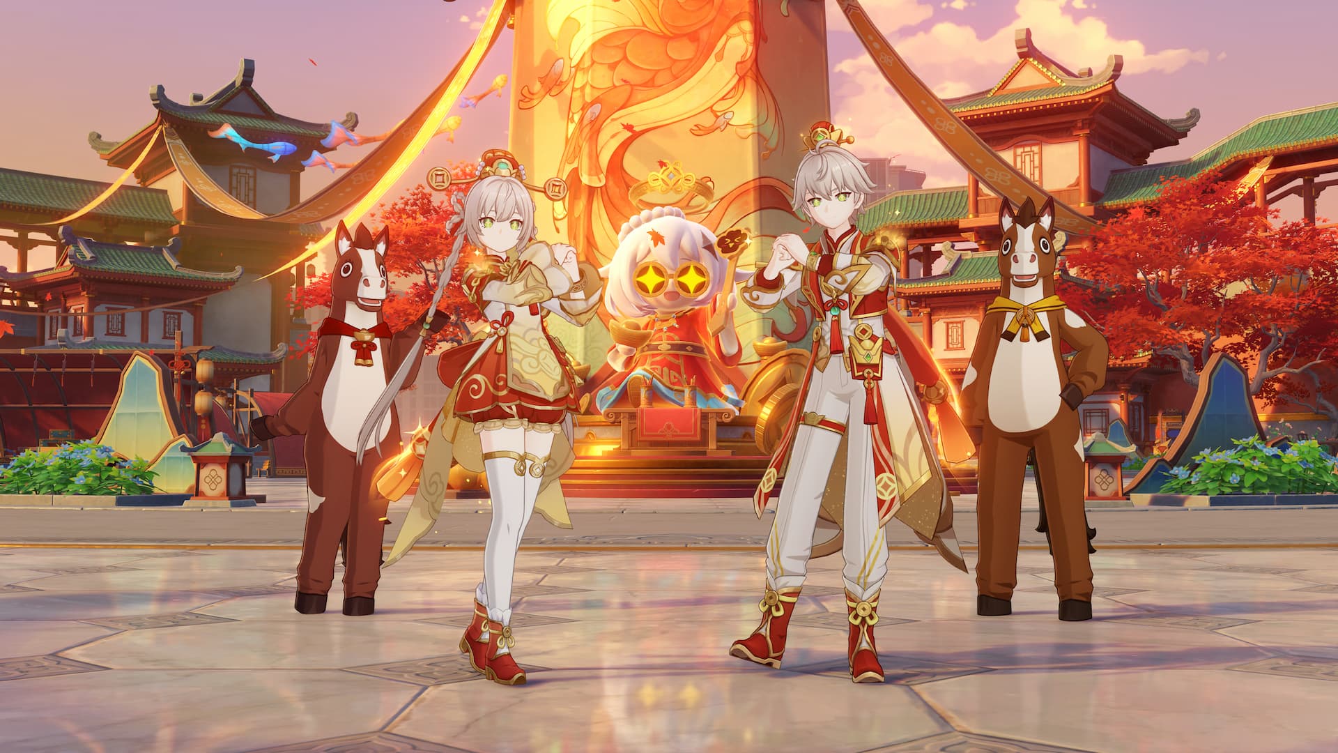 Miliastra Wonderland Version Luna 4 skins Genshin Impact