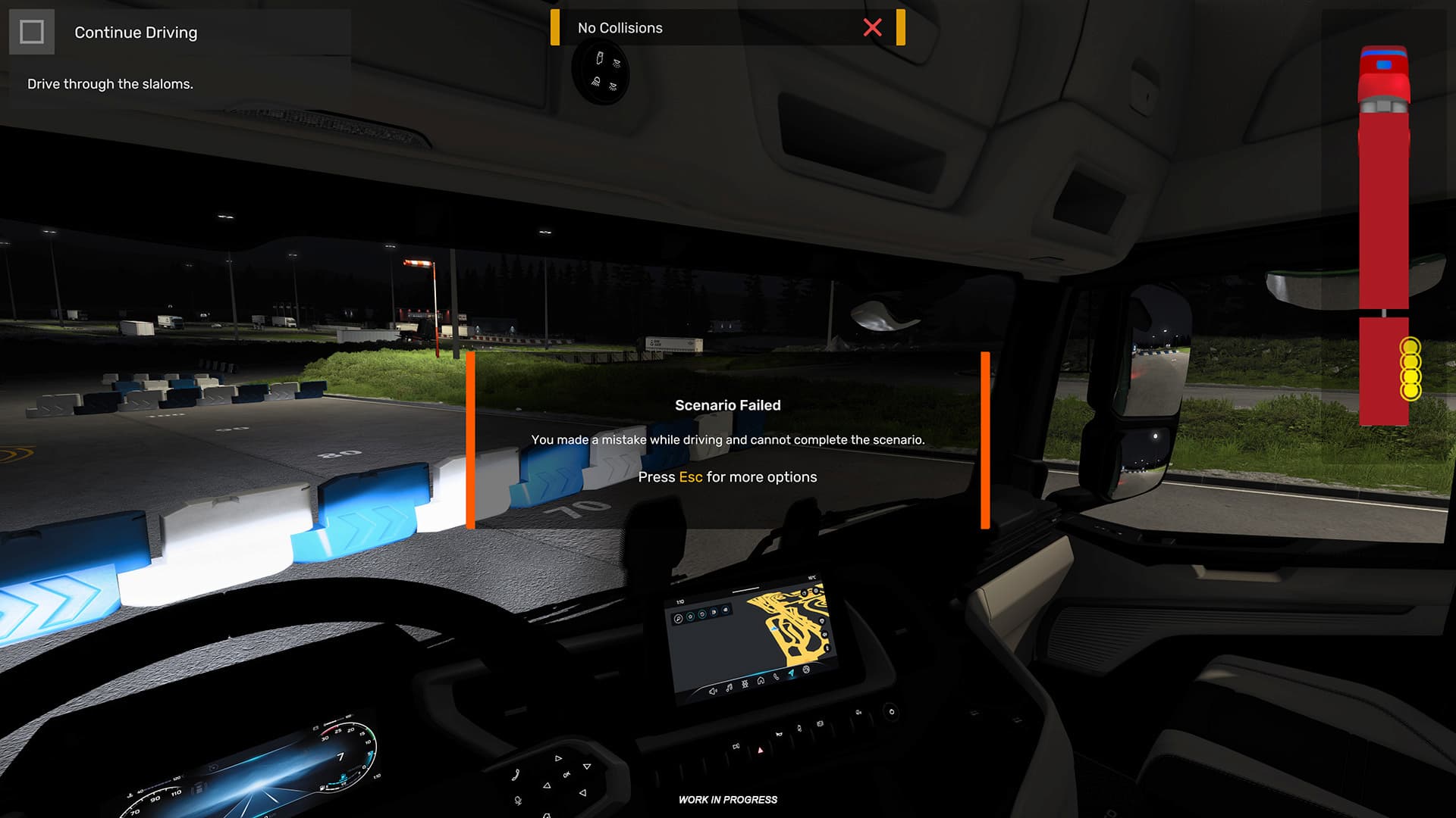 Euro Truck Simulator 2 1.58 Driving Academy Double Trailer Handling 7