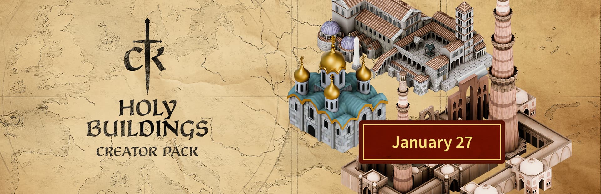 Crusader Kings 3 Holy Buildings banner