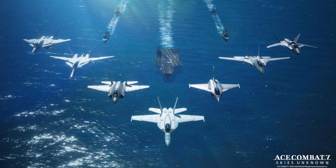 Ace Combat 7 Skies Unknown 7 Million Units Sold Promotional Wallpaper