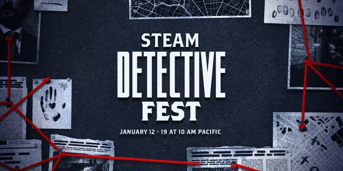 Steam Detective Fest 2026 key art