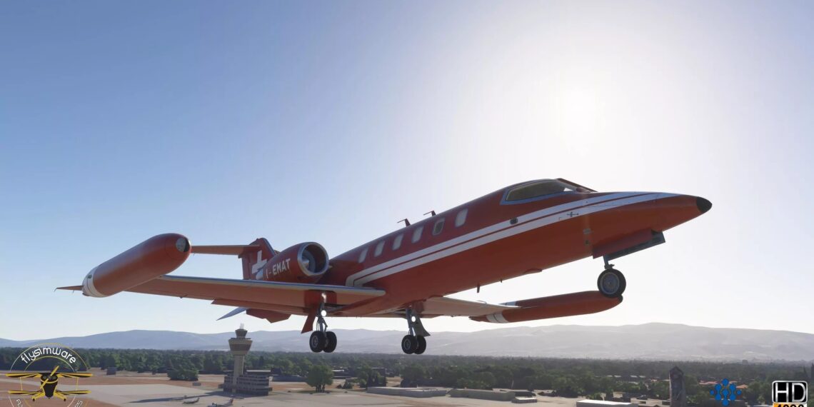 Microsoft Flight Simulator 2024 Learjet