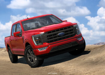American Truck Simulator Road Trip Ford Car Pack - F-150