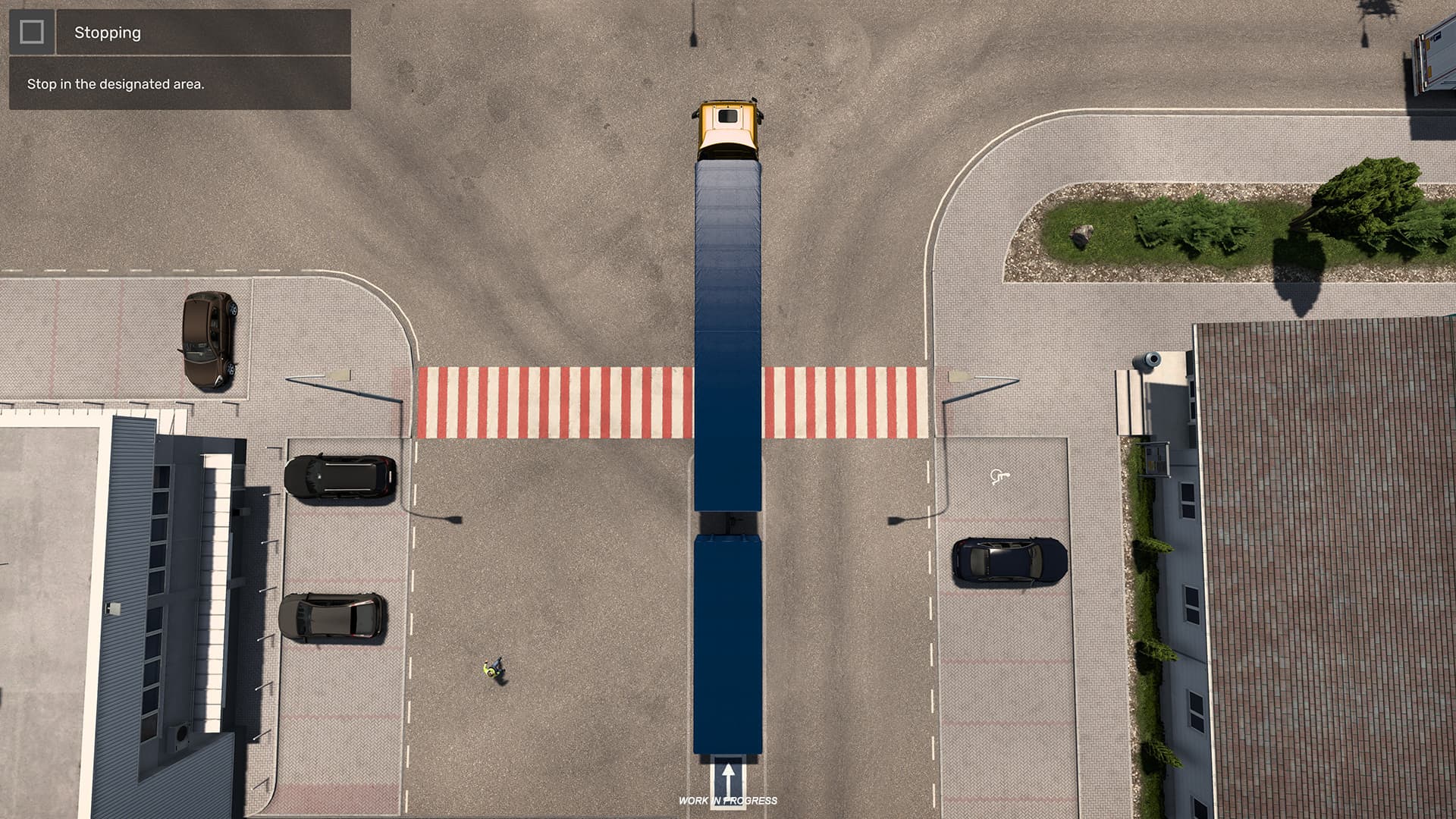 Euro Truck Simulator 2 1.58 Driving Academy Double Trailer Handling 4