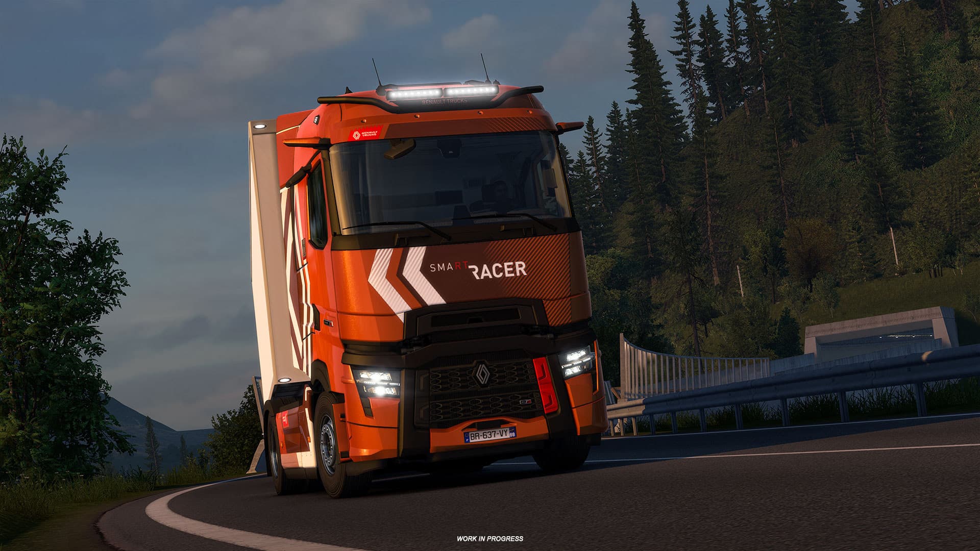 Euro Truck Simulator 2 update 1.58 Renault Trucks T 1