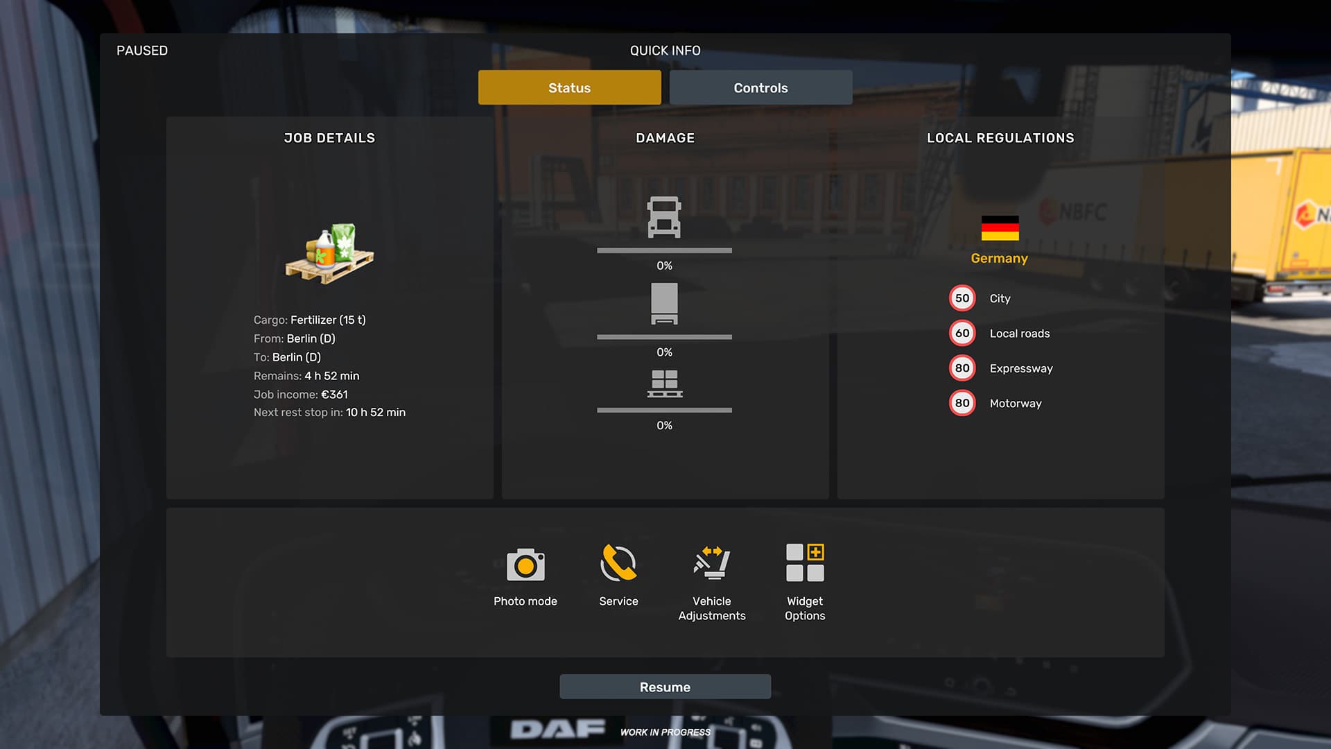 Euro Truck Simulator 2 update 1.58 quick info 1