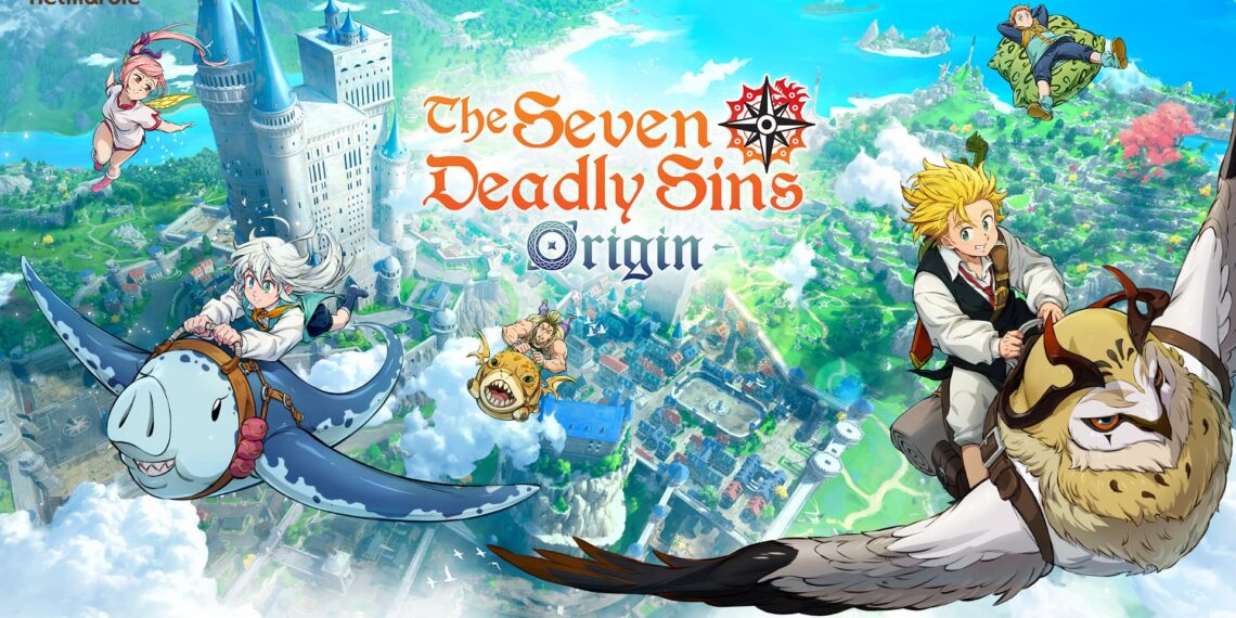 The Seven Deadly Sins Origin key art