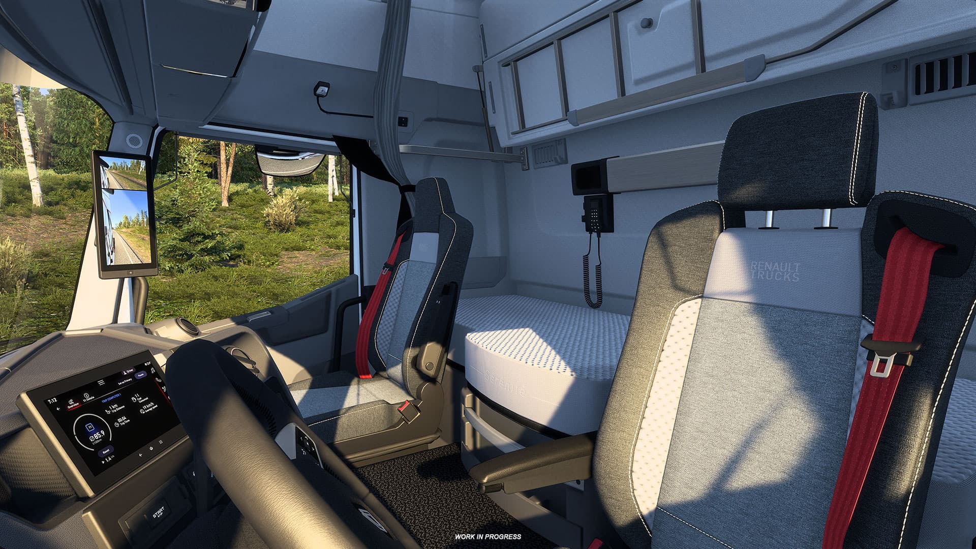 Euro Truck Simulator 2 update 1.58 Renault Trucks T 8