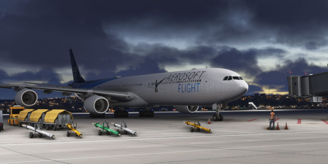Microsoft Flight Simulator Airbus A340