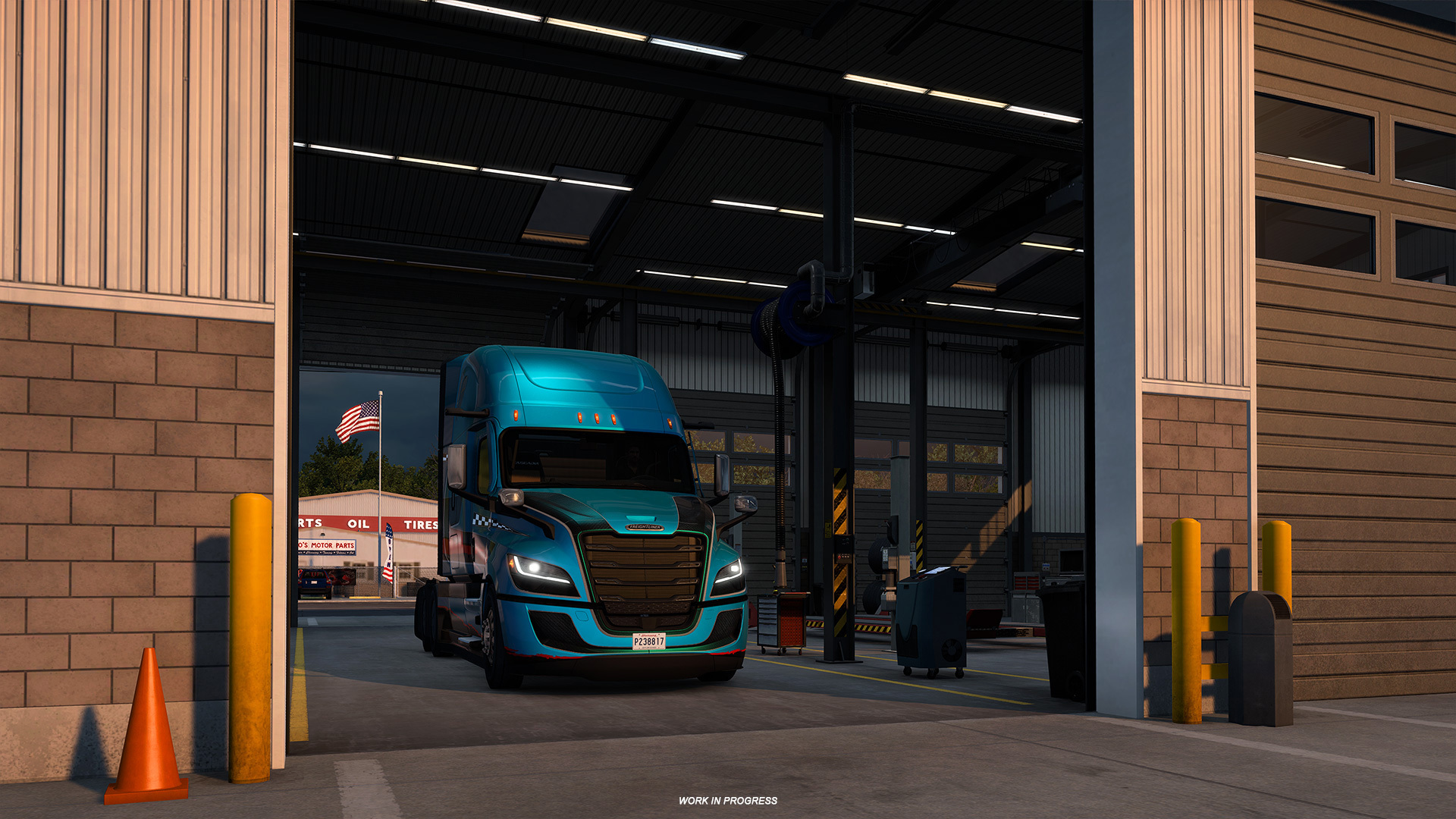 American Truck Simulator Garages