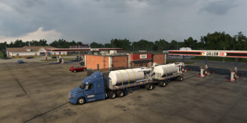 American Truck Simulator South Dakota Truck Stops
