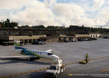 Microsoft Flight Simulator Detroit