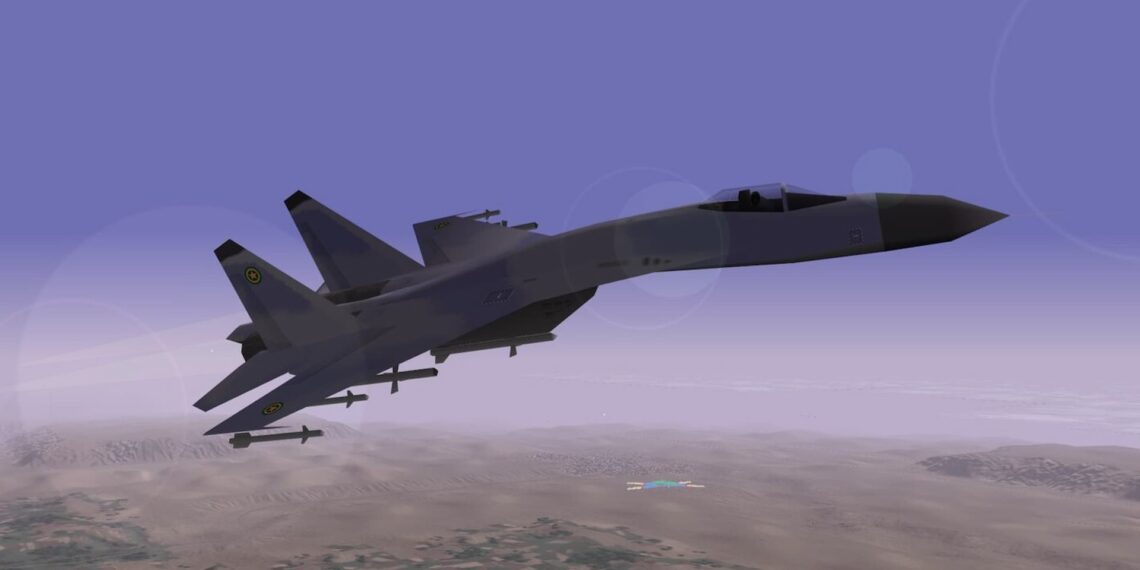 F 22 Air Dominance Fighter flying