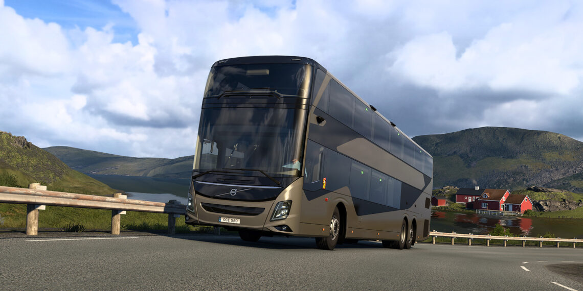 Euro Truck Simulator 2 Coaches DLC Volvo 9700 Double Decker