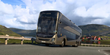 Euro Truck Simulator 2 Coaches DLC Volvo 9700 Double Decker